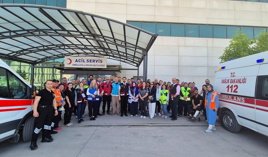 Yalova’da Gerçeği Aratmayan Deprem Tatbikatı!