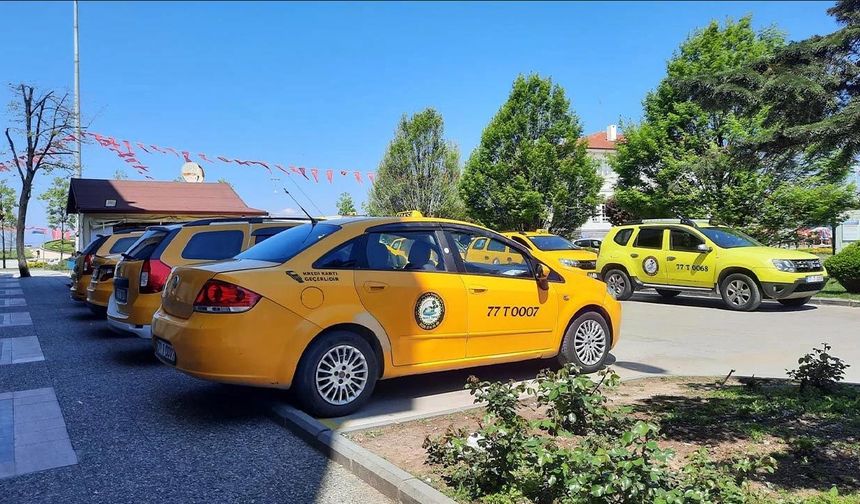 Yalova’da Taksi Ücretlerine Zam!