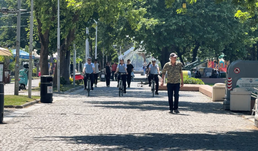 Yalova'da Bisikletli Polis Martı Timleri Göreve Başladı