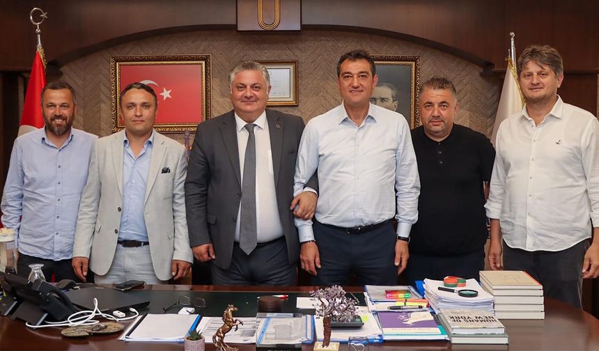 Başkan Gürel, Mevkidaşını Ağırladı