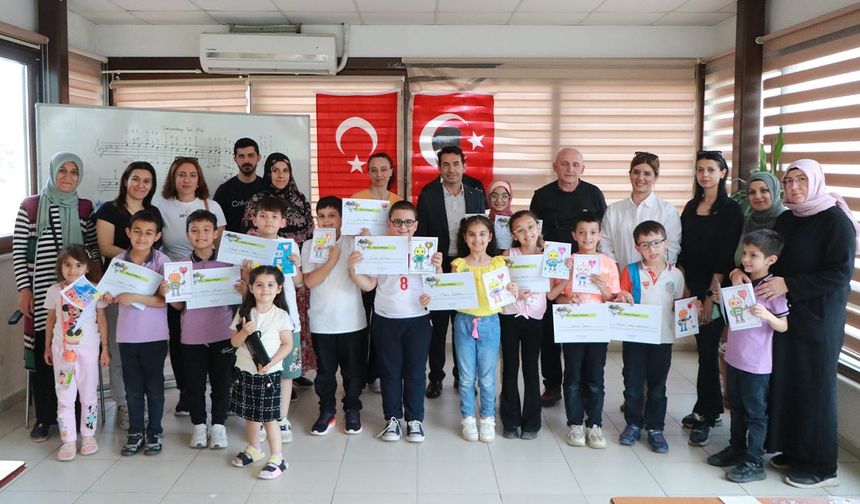 Çiftlikköy’de Minikler Robotik Eğitimlerini Tamamladı