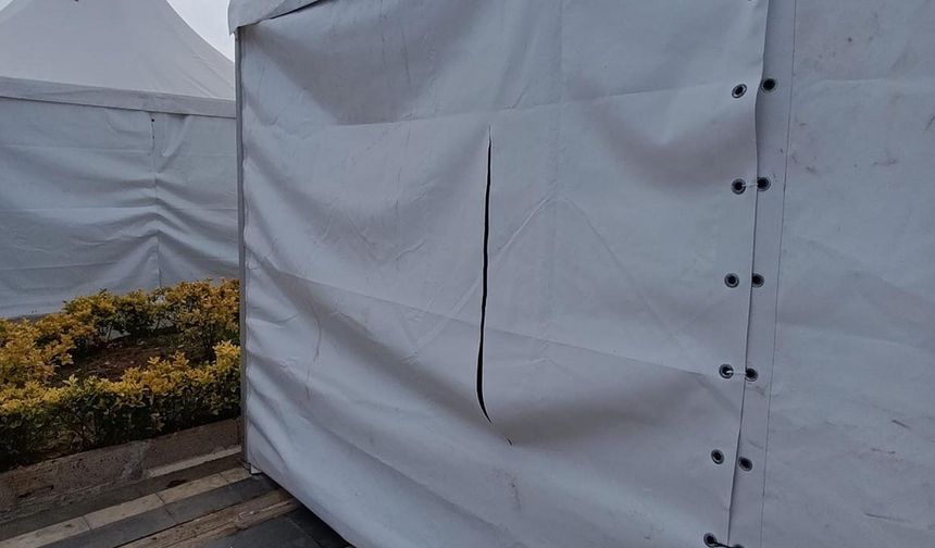 Özgürlük Parkı’ndaki Stantlara Saldırı!