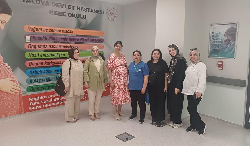 Yalova’da Gebe Eğitimlerinin İlk Turu Tamamlandı