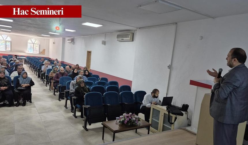 İl Müftülüğünden Hac Semineri