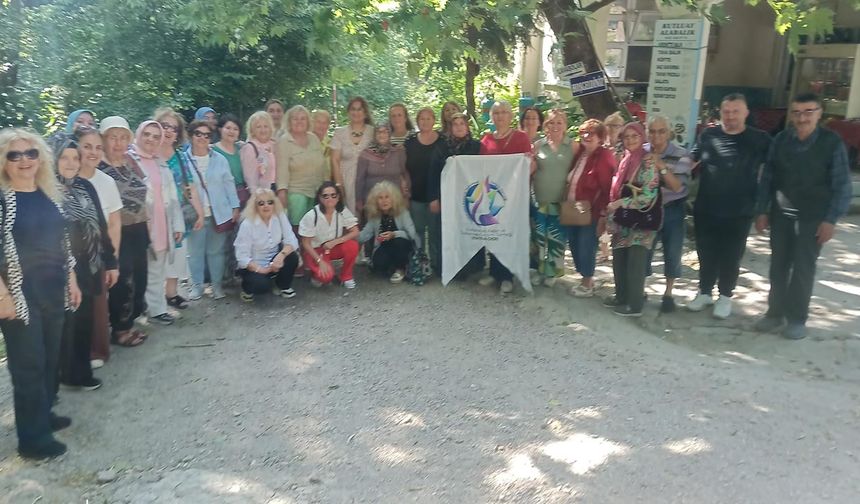 KATFA-DER Üyeleri Safran Köyü'nü Ziyaret Etti