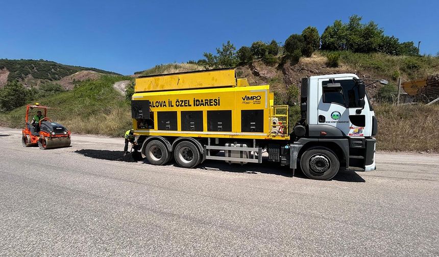 Kılıç Köyü Bağlantı Yolunda Ulaşım Rahatladı