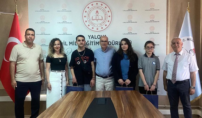 “Dilimizin Zenginlikleri” Yarışmasında Yalovalı Öğrencilerden Büyük Başarı