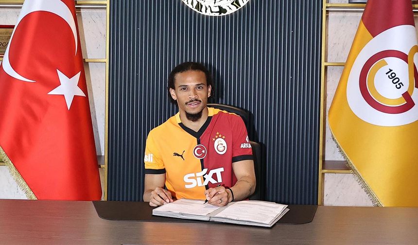 Galatasaray, Sane ile 3 Yıllık Sözleşme İmzaladı