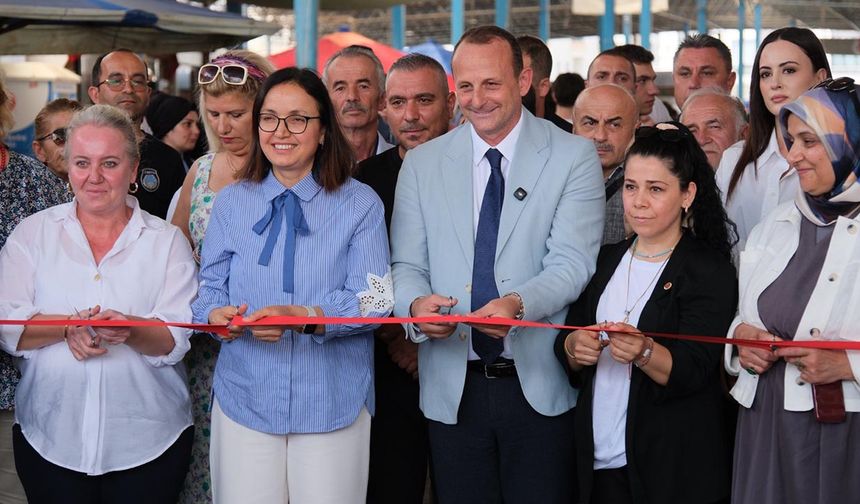 Çiftlikköy’de Kadın El Emeği Pazarı Hizmete Girdi