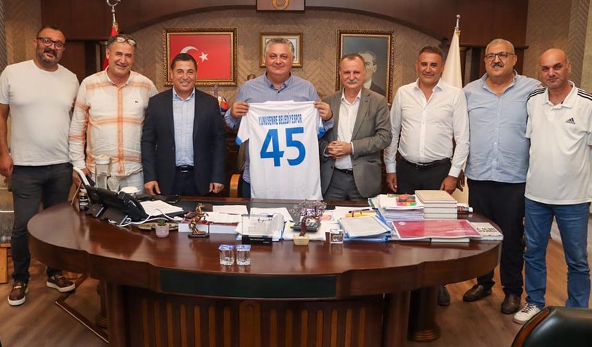 Başkan Gürel, Manisa Yunusemre Belediye Başkanı Balaban’ı Ağırladı