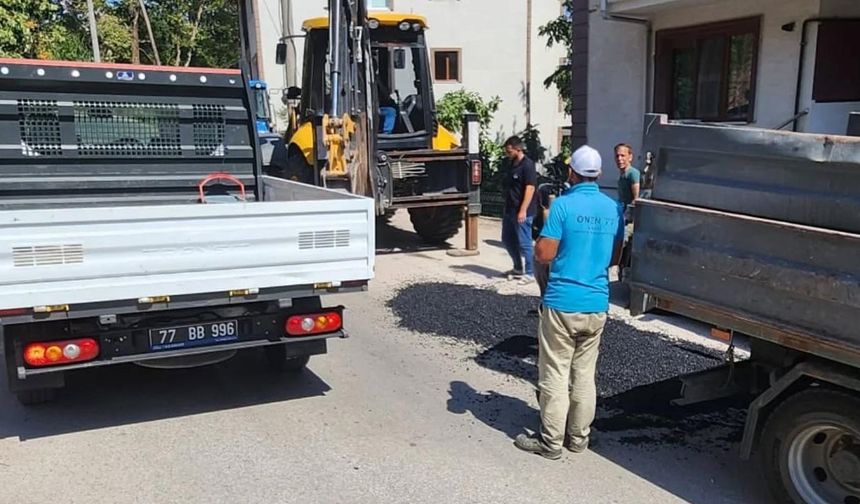 Termal’de Yollar Yenileniyor