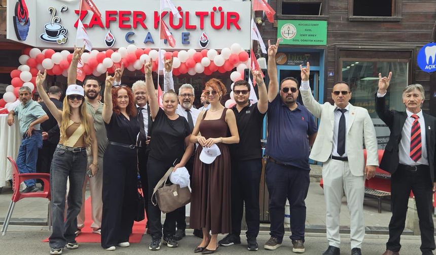 Zafer Partisi Yalova Teşkilatı, Kocaeli Açılışında Yerini Aldı