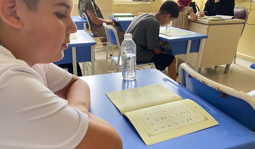 Cumhuriyet Ortaokulu’nda Kur’an Kursu