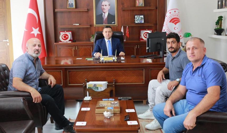 İl Müdürü İlmeç, Konuklarını Ağırladı