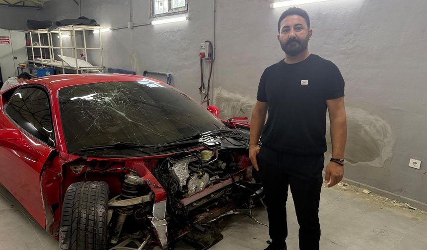 17 Milyon Liralık Ferrari Kazasını Yapan Usta Yaşananları Anlattı