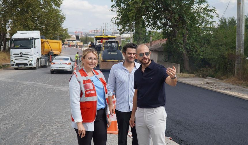 Altınova’da Asfalt Çalışmalarında İkinci Etap Başladı