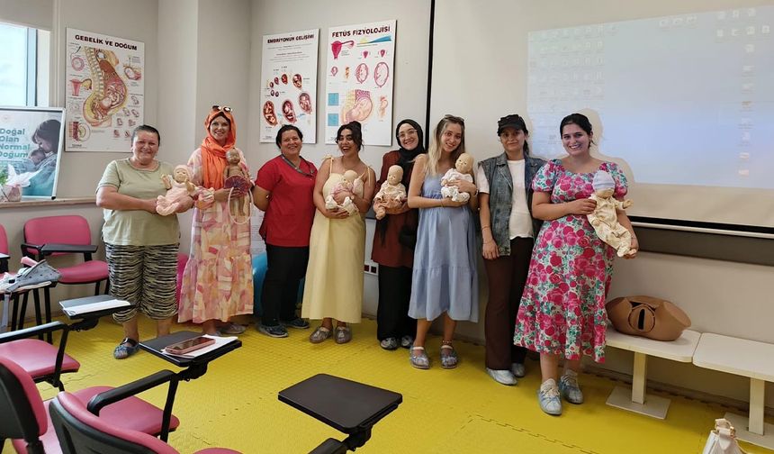 Anne Adaylarına Özel Gebe Okulu’nda Destek ve Bilinçlendirme Programı Tamamlandı