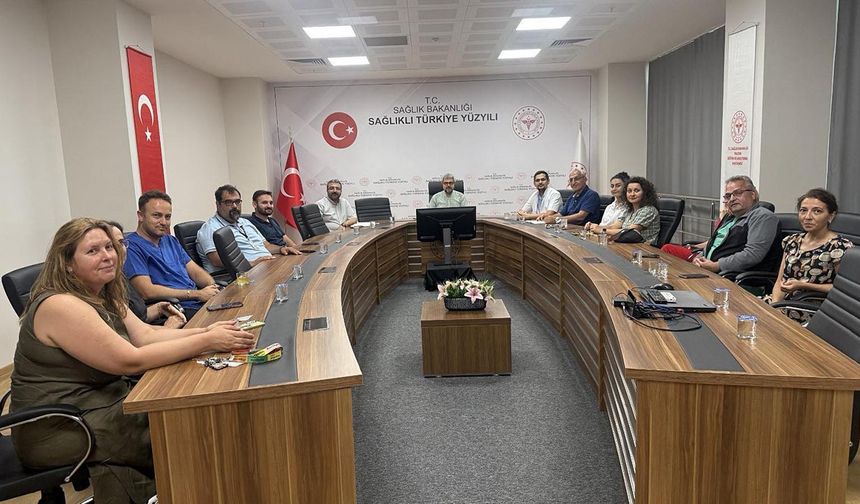 İl Sağlık Müdürü Kaşıkçı, Anesteziyoloji ve Reanimasyon Uzmanlarıyla Bir Araya Geldi