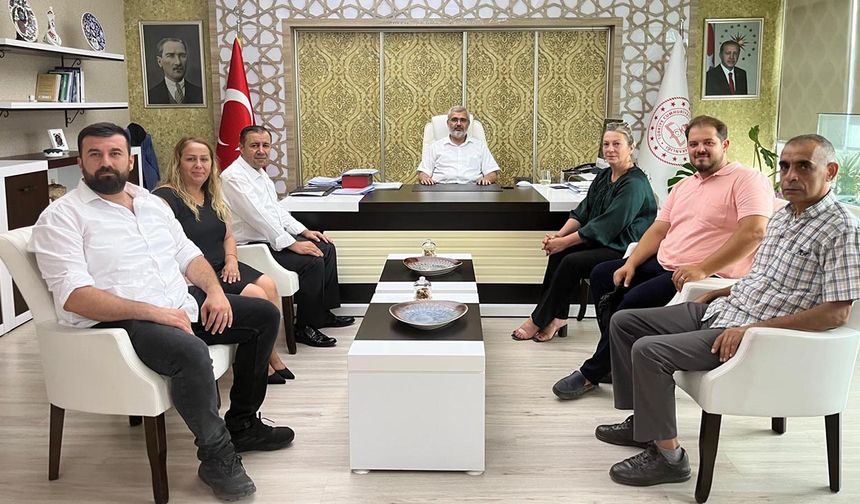Işılak’tan Müdür Yılmaz’a Nezaket Ziyareti