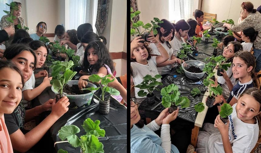 Kur’an Kursu’nda Çevre Bilinci Kazandılar