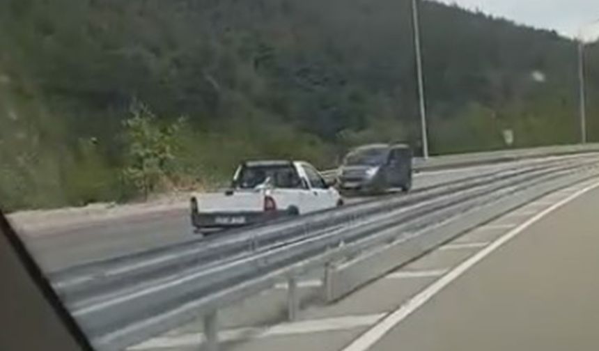 Kilometrelerce Yolu Ters Şeritten Gitti