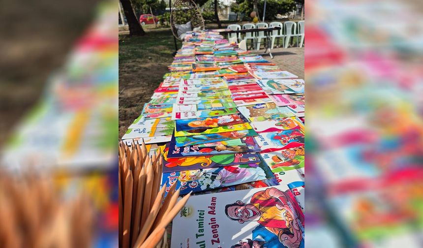 Çiftlikköy’de Açık Kütüphane Coşkusu