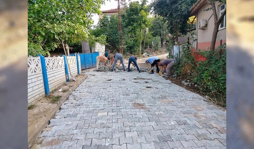 İlyasköy Yollarına KÖYDES Dokunuşu