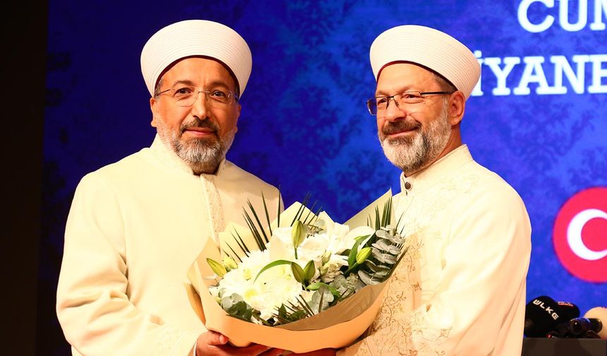 Diyanet İşleri Başkanlığı Devir Teslim Töreni Gerçekleşti