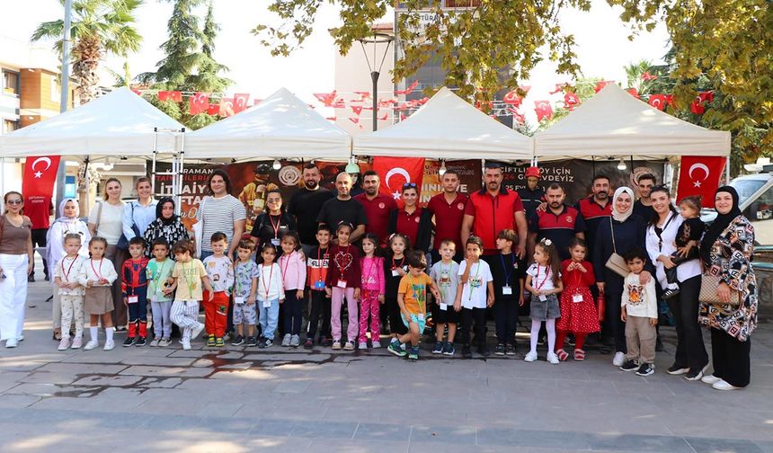 Çiftlikköy İtfaiyecilerinden Coşkulu Kutlama