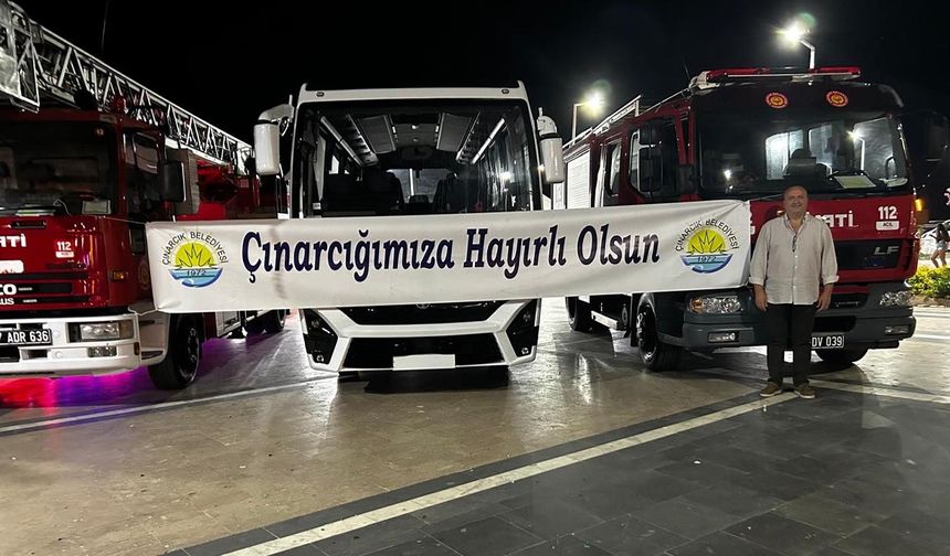 Çınarcık Belediyesi Araç Filosunu Güçlendirdi