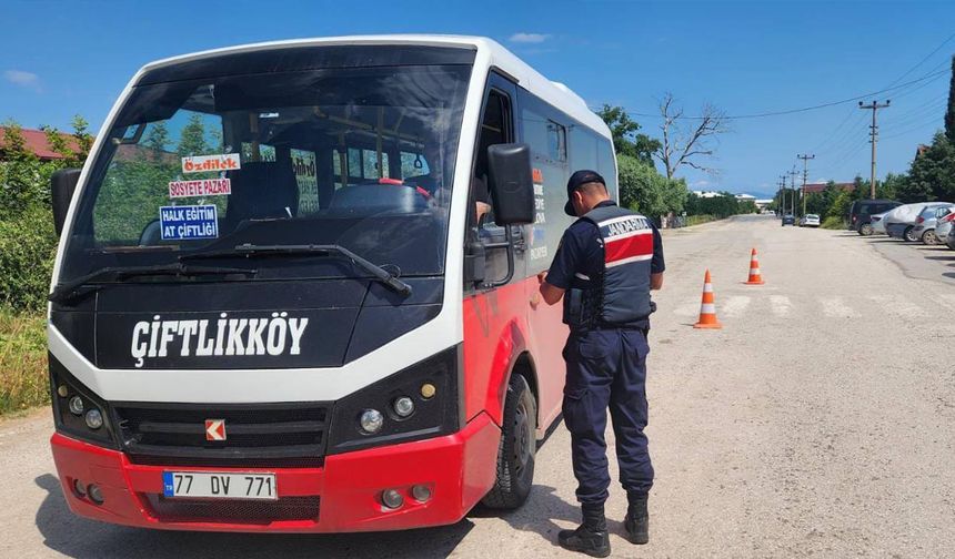 Yalova’da Okul Servis Araçlarına Denetim ve Güvenlik Uyarısı
