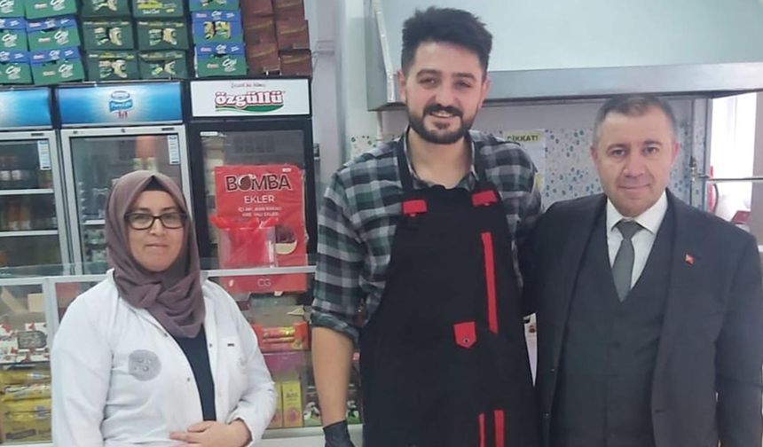Başkan Işılak Kantinci Esnafını Ziyaret Ediyor