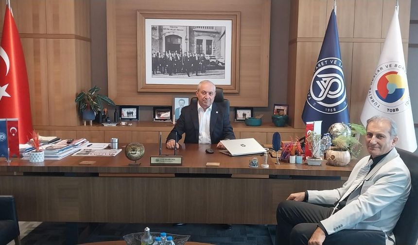 İl Kültür ve Turizm Müdürü Karatekin’den YTSO’ya Ziyaret