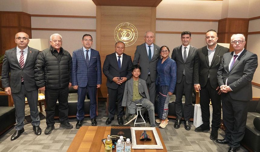 Endonezya Büyükelçisi YTSO’yu Ziyaret Etti