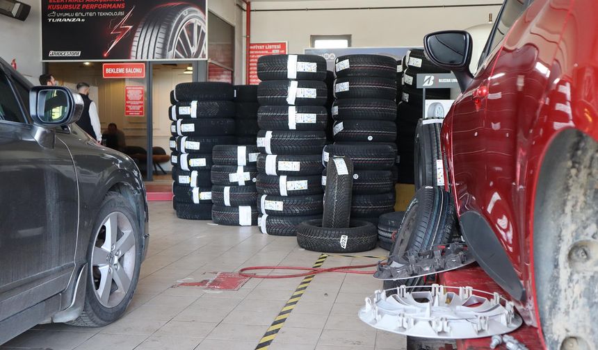 Yalova’da Sürücülere Kış Lastiği Hatırlatması