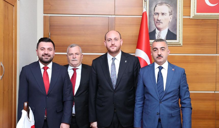 Armutlu Heyetinden Milletvekili Ahmet Büyükgümüş’e Ziyaret