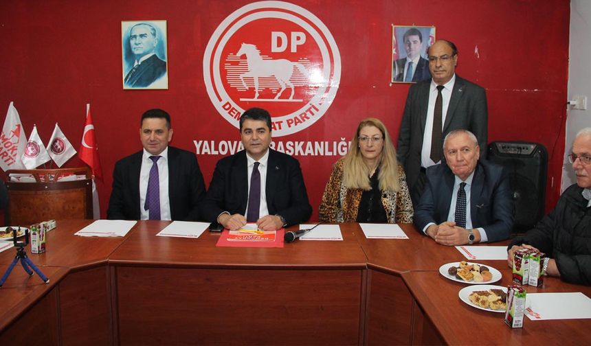DP Genel Başkanı Gültekin Uysal Yalova’da Konuştu
