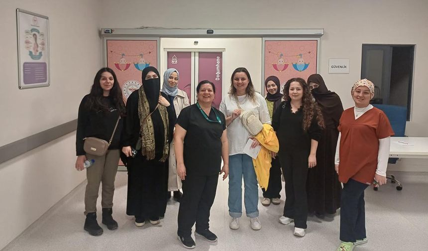Yalova Eğitim ve Araştırma Hastanesi Gebe Okulu’nda Üçüncü Eğitim Turu Tamamlandı