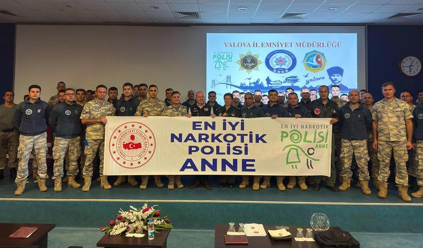 Yalova Emniyetinden Askeri Personele “Narkorehber & Narkoanne” Eğitimi