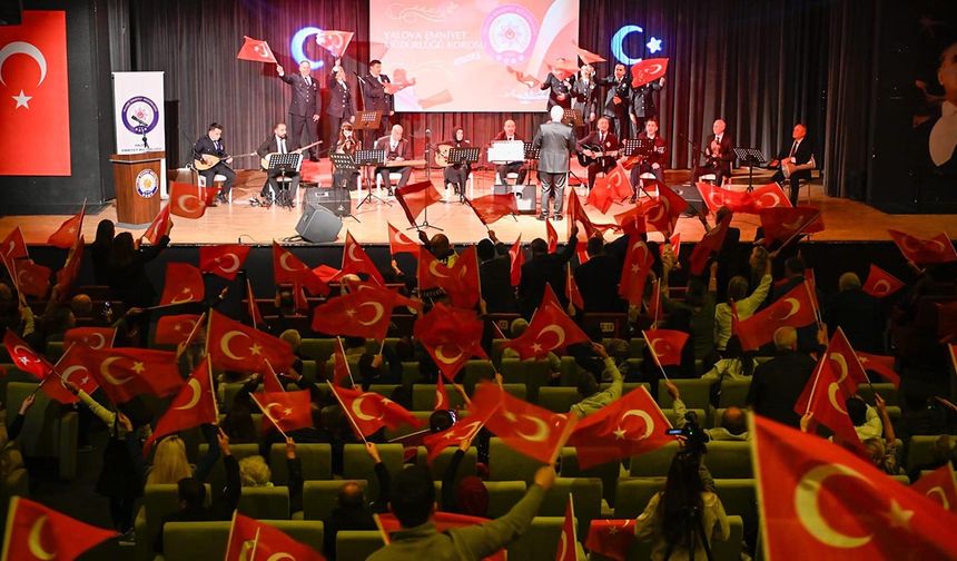 Yalova’da Polis Korosu Konseriyle Disiplin ve Sanat Buluştu