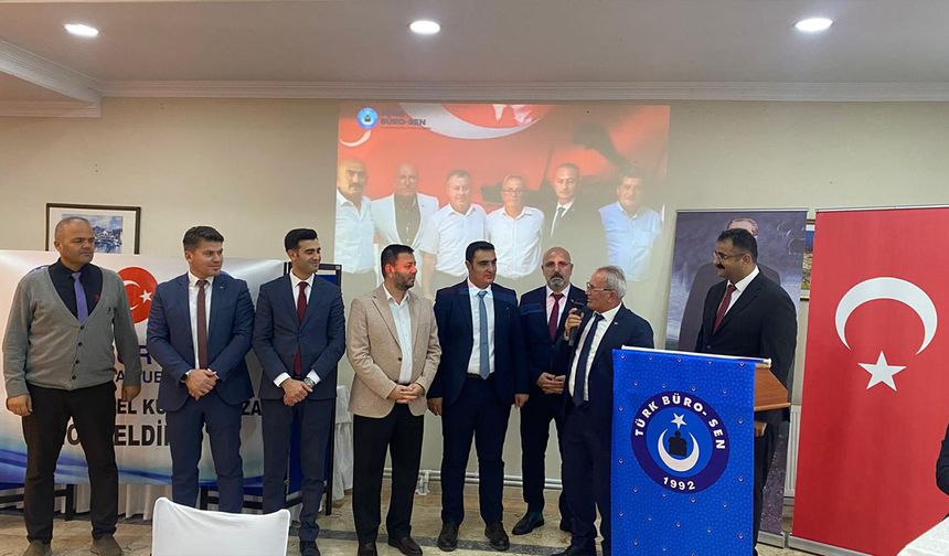 Türk Büro-Sen Yalova Şubesi’nde Bayrak Değişimi