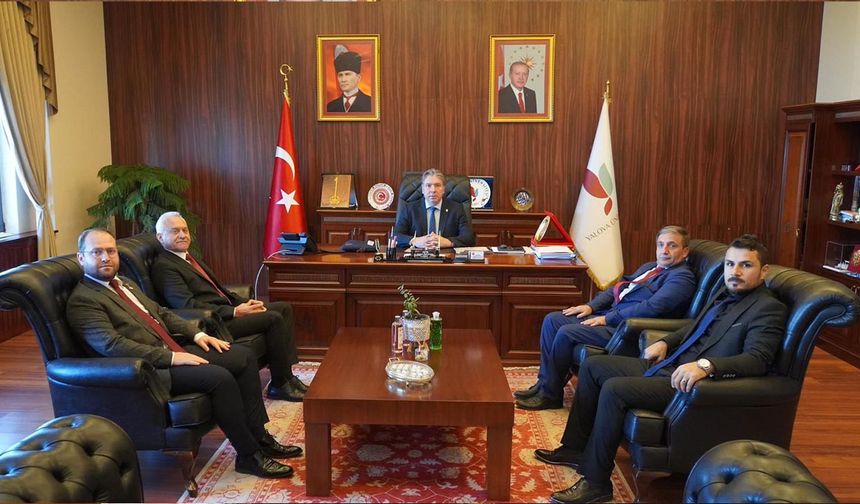 Şehit Gazi Sen Konfederasyonu’ndan Yalova Üniversitesi’ne Ziyaret