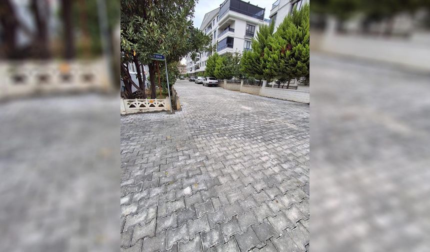 Bulut Sokak’ta Parke Çalışması Başladı