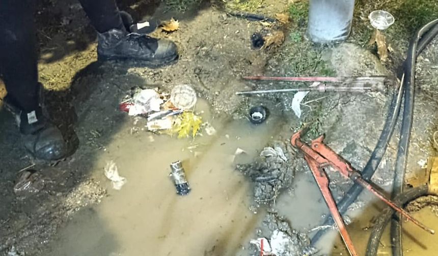 Cevdet Aydın Parkı’nda Su Arızasına Anında Müdahale