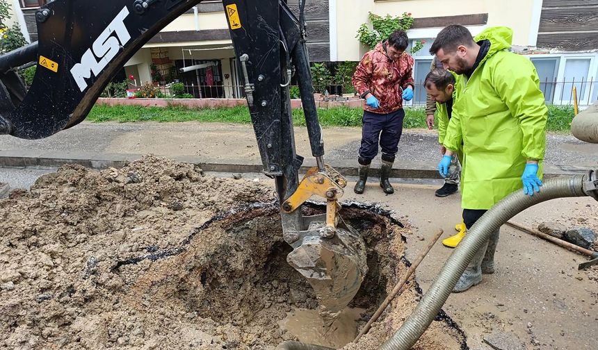 Poyraz Caddesi’ne Yeniden Su Verildi