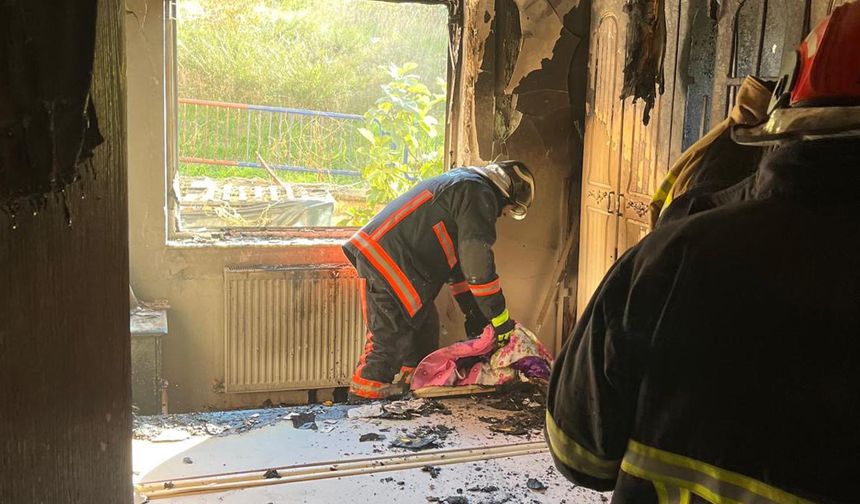 Subaşı Denizgören’de Ev Küle Döndü