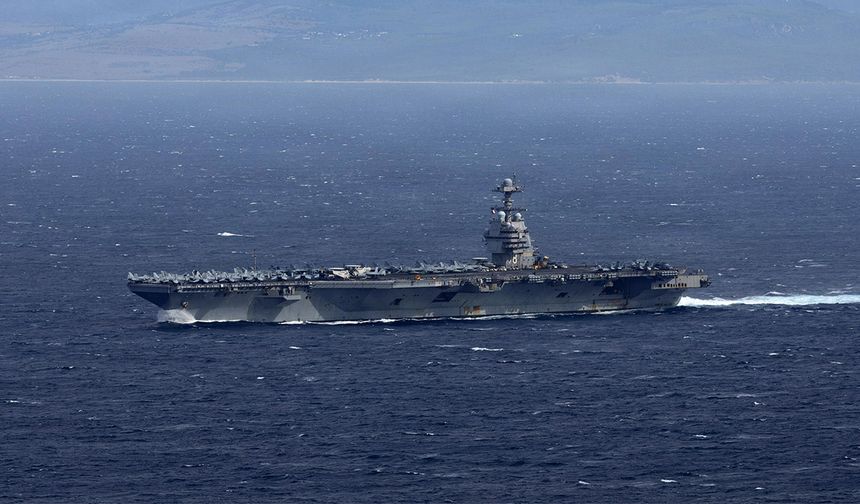 ABD uçak gemisi saldırı grubu Karayipler'e ulaştı