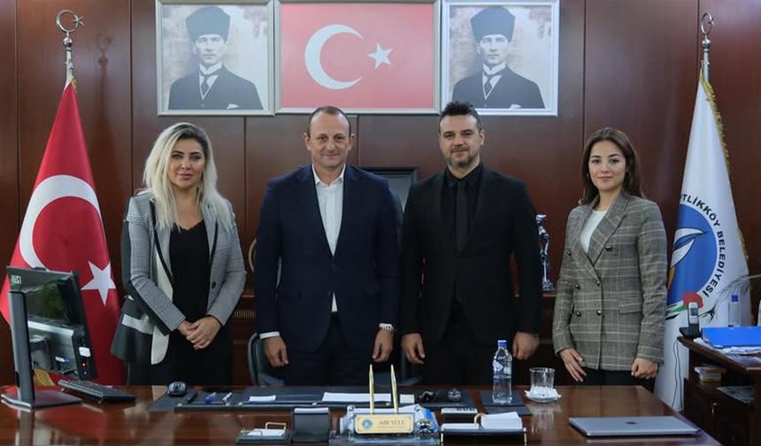 Başkan Adil Yele, Bahçeşehir Koleji Yönetimini Makamında Ağırladı