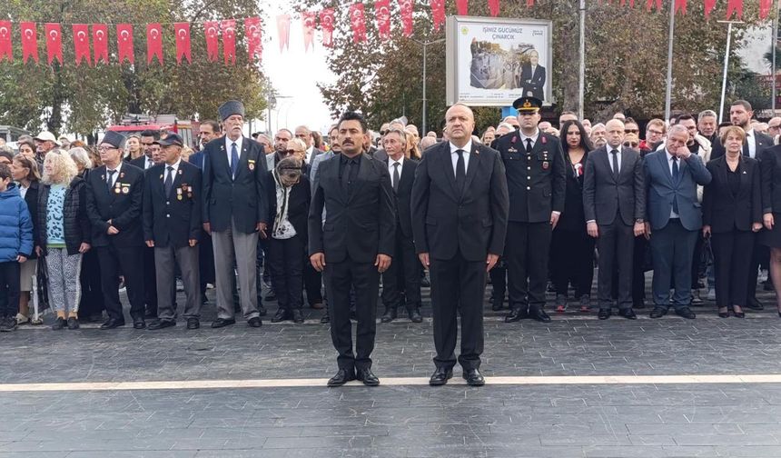 Çınarcık’ta 10 Kasım: Atatürk Saygıyla Anıldı