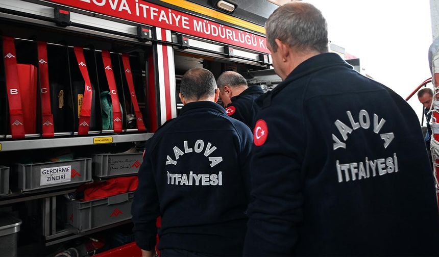 Yalova İtfaiyesi’nden Kışa Hazırlık Bakımı